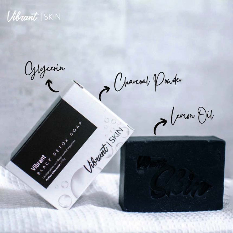 VIBRANT BLACK DETOX SOAP